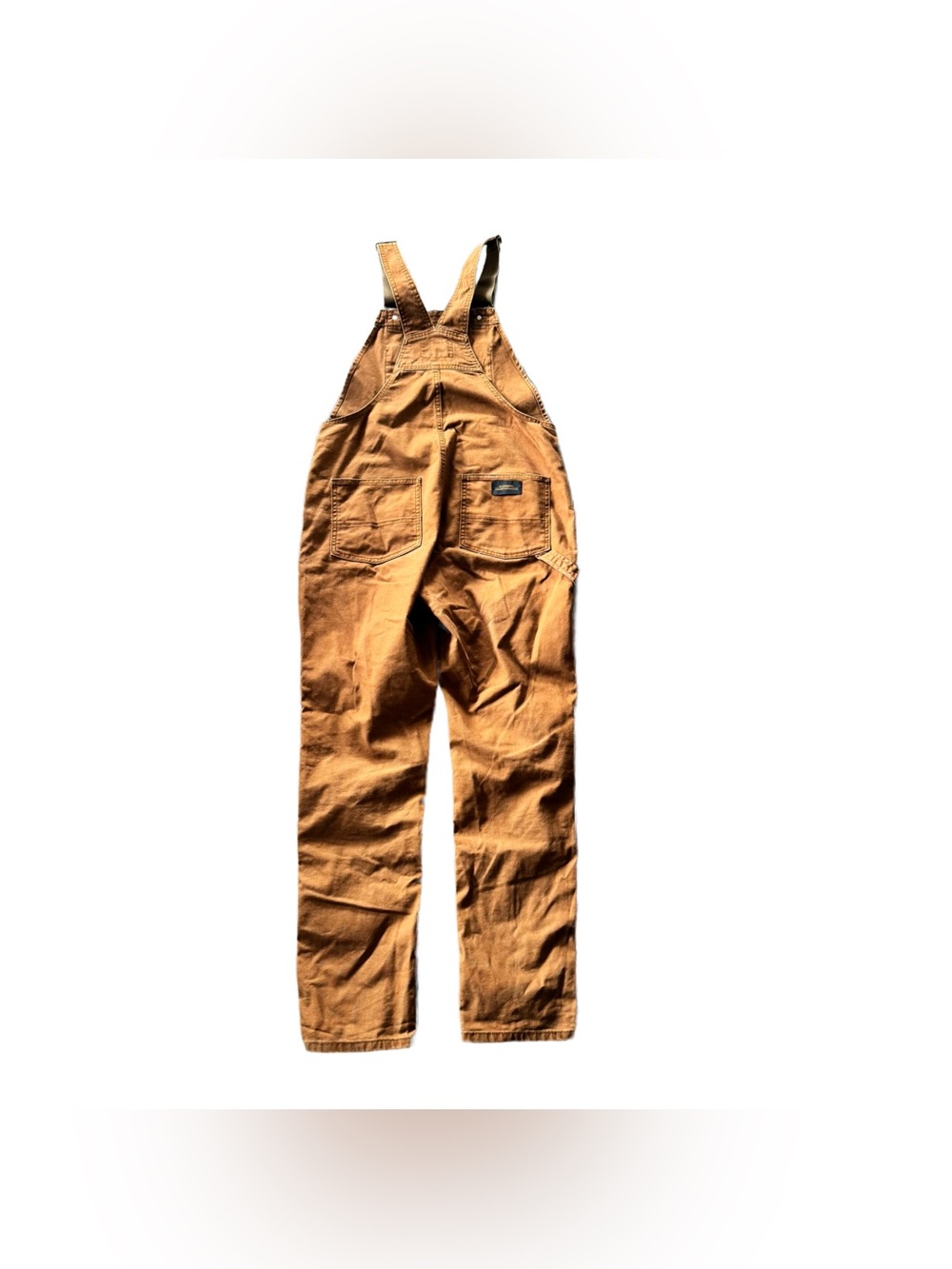 REI Co-op Trailsmith Women's 4 Overalls Canvas Double Knee Outdoor Gorpcore - Picture 6 of 7